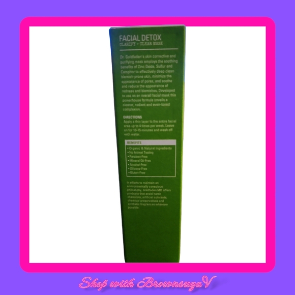 Goldfaden MD Solution Facial Detox Clarify + Clear Mask - Picture 2 of 2